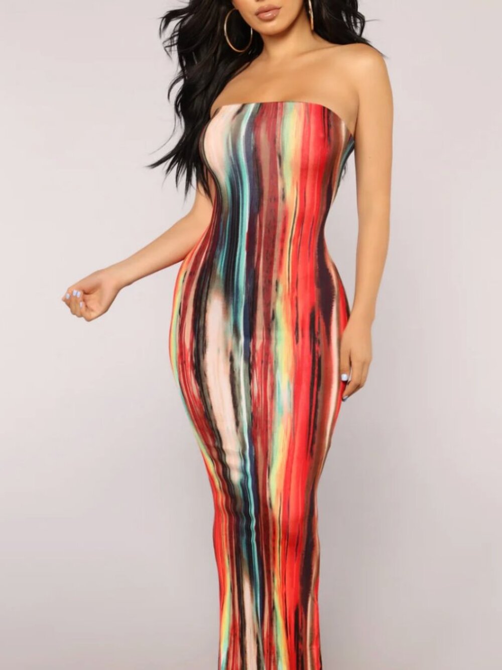 Fashion Nova Work Of Art Dress Size Small Sleeveless